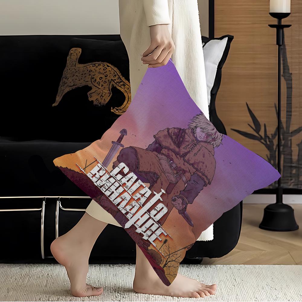 Vinland Saga Personalized Pillow Dust Cover Bedroom Kids Party Decoration Pillowcase Birthday Children Gift