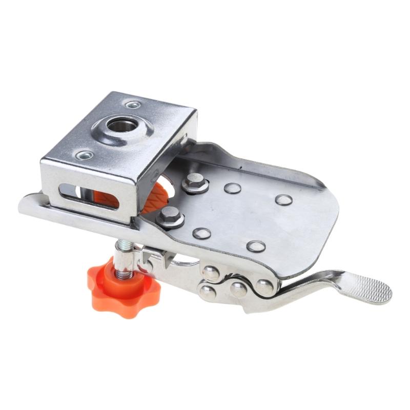 Woodworking 35mm Hinge Boring Jig Aid with 3Blade Hole Locator Opener Kit Woodwork Hole Puncher Drilling Guide