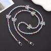 Yi Lian Acrylic Beaded Phone Chain: Pearl Crossbody Strap Charm for Women