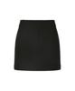 Yusentig H-Line Mini Skirt Black Oe3As11310