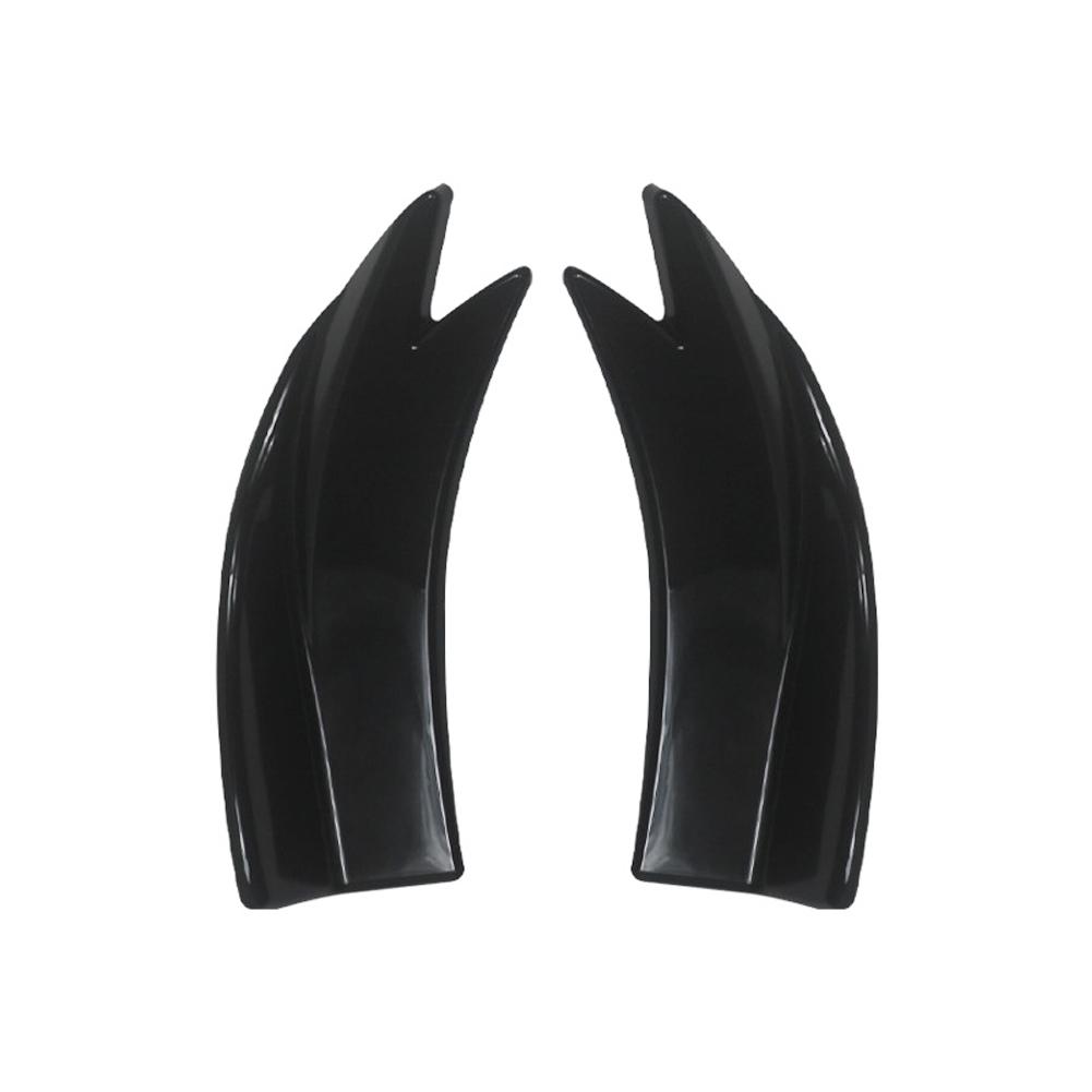 

2Pcs Car Rear Bumper Lip Decoration Protectors Side Skirt Cover Car Corner Protection General Protective Mouldings for Sedans