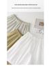 Saidi Pure Cotton Women's High Waist Loose Pleated Summer Casual Shorts