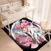 Cute Cartoon Theme Sailor Moon Tsukino Usagi Cartoon Rug Multifunctional Household Anti-slip Decorative Door Mat, Outdoor Floor Mat, and Carpet Y8
