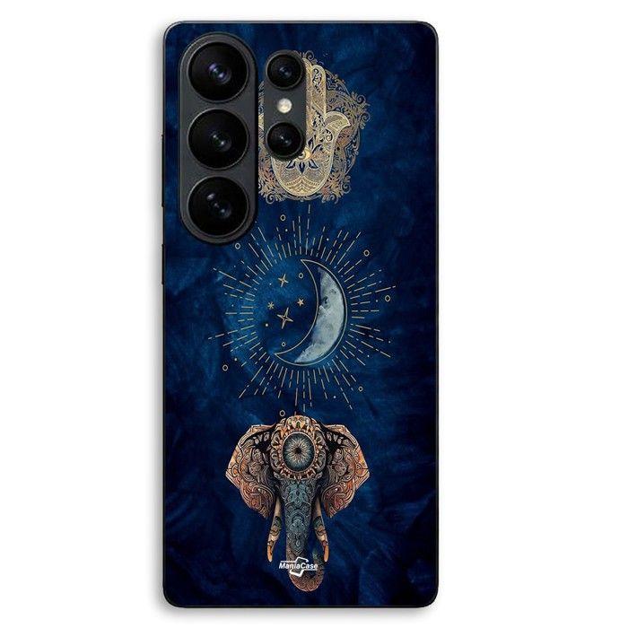 Coque Pour Samsung Galaxy S26 Ultra Hamsa et Ganesha Vision spirituel Maniacase