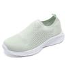Women's Shoes Spring and Summer Thin New Lazy Shoes Soft Sole Fly-woven Breathable Mesh Casual Running Shoes