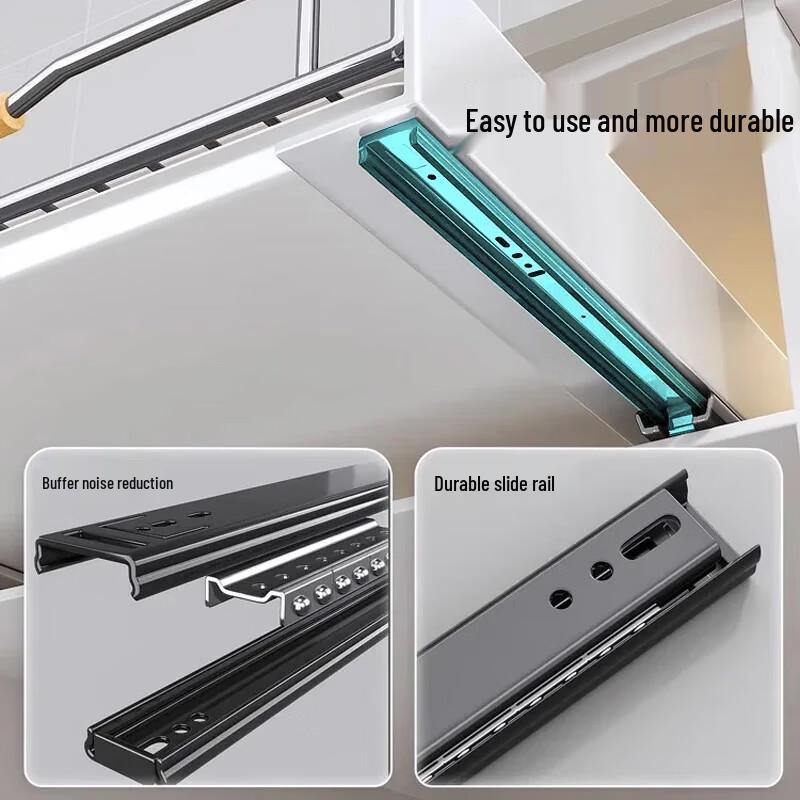 Kitchen Pull-out Dish Drying Rack