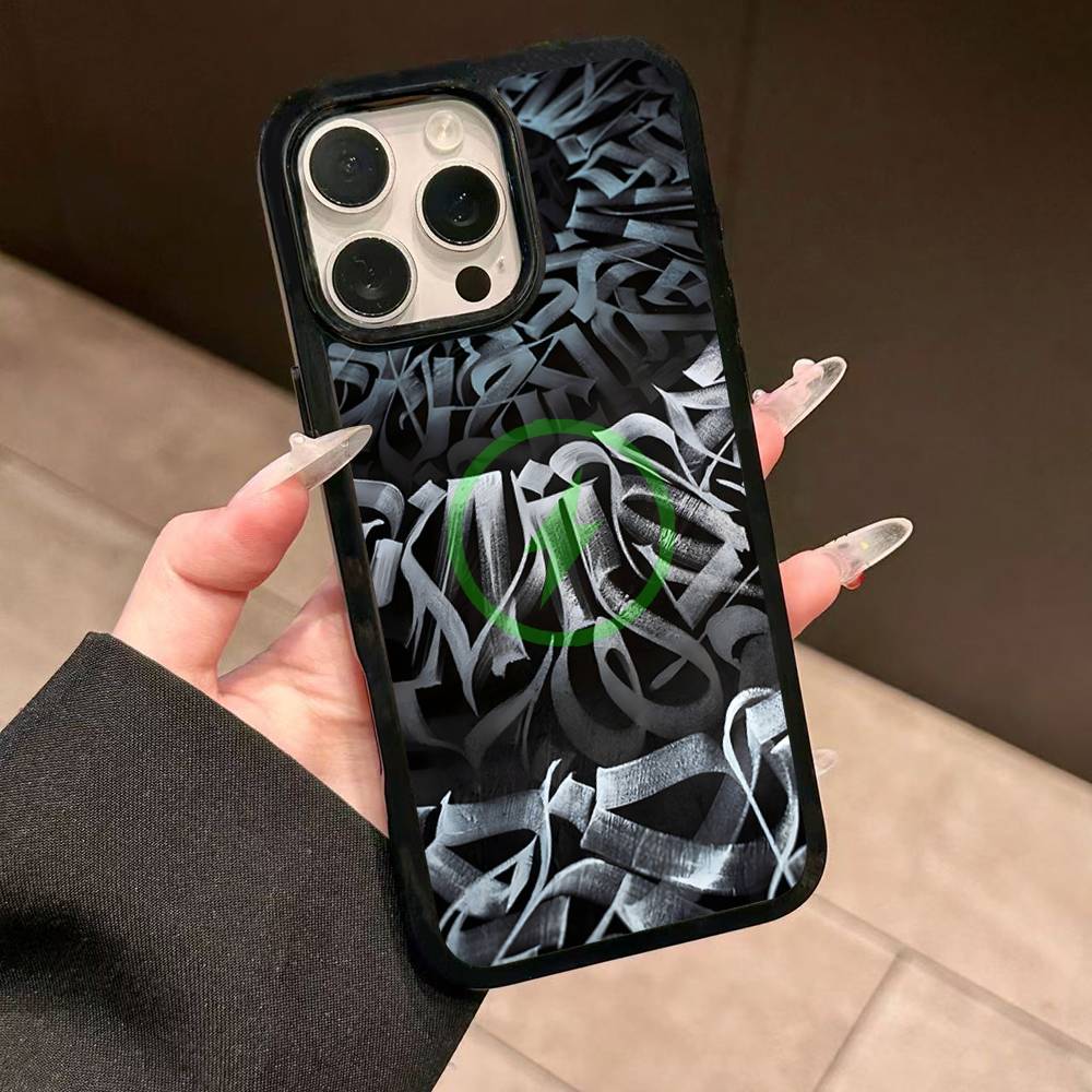 Pokras Lampas Art Graffiti For Magsafe Case For IPhone 17 16 Pro Max 15 14 Plus 13 12 11 Wireless Charging Phone Cover