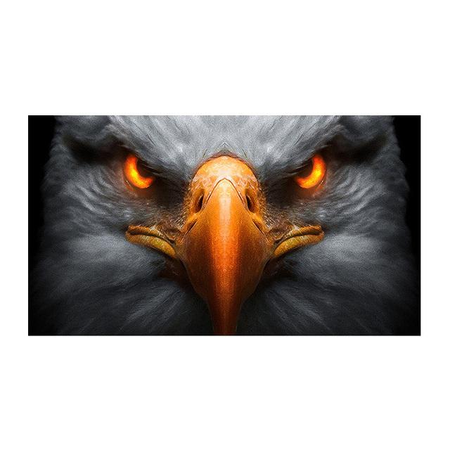 Eagle Face Canvas Paintings On The Wall Animals Pictures Canvas Art Posters and Prints for Living Room Cuadros Home Decor No Frame