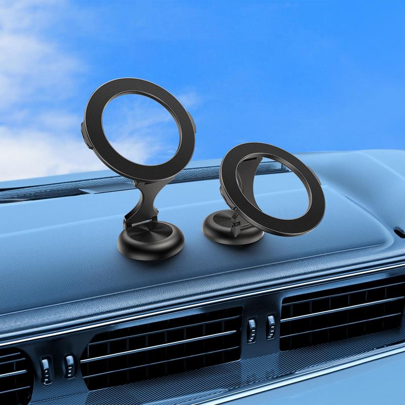 360 Degree Rotation Magnetic Car Phone Holder For Car Phone Car Mount For All Smartphone Case Foldable Bracket