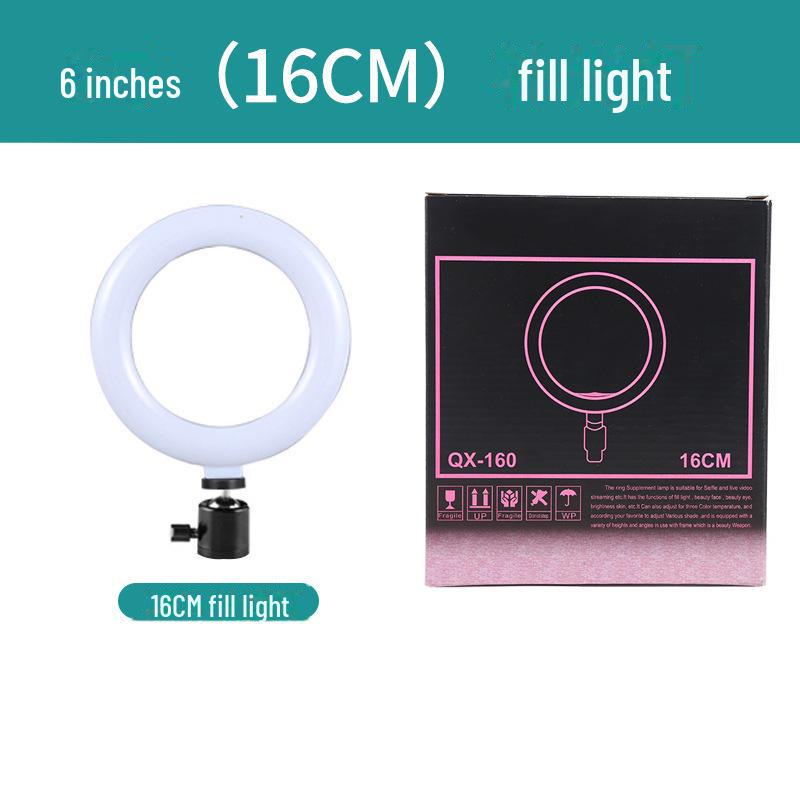 Portable Selfie Ring Light for Enhanced Beauty and Live Broadcast