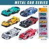 1:64 Scale Model Toy Pickup Supercar Off-road Cars Metal Diecas Inertial Sliding Exquisite Car Models Decoration Racing Vehicles