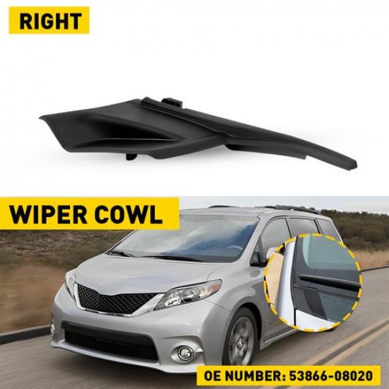 For 2011- Sienna Toyota Right Fender To Windshield Wiper Cowl/Hood Side Seal
