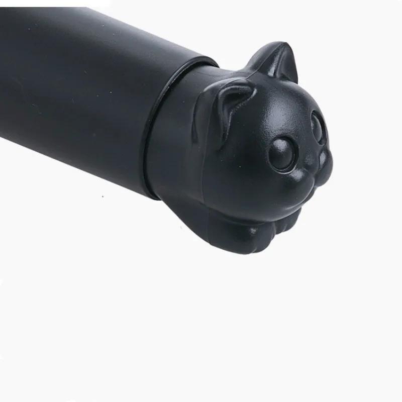 Kitten Wall Hanging Creative Towel Rack Wall-mounted Telescopic Roll Stick Wall Roller Toilet Towel Rack