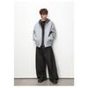Men S Color Block Knit Splicing Hooded Cardigan Sweatshirt Casual Jacket