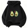 Cute Avocado Hoodie Kids Avocado Children's Sweatshirt Cute Harajuku Hoody for Boys Girls Autumn Winter Casual Hoodies