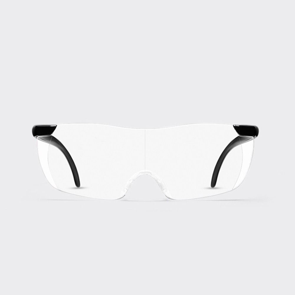 250 Degree Magnifiers Eyewear Lightweight Frameless Eyeglasses Comfortable Working Goggles  Men