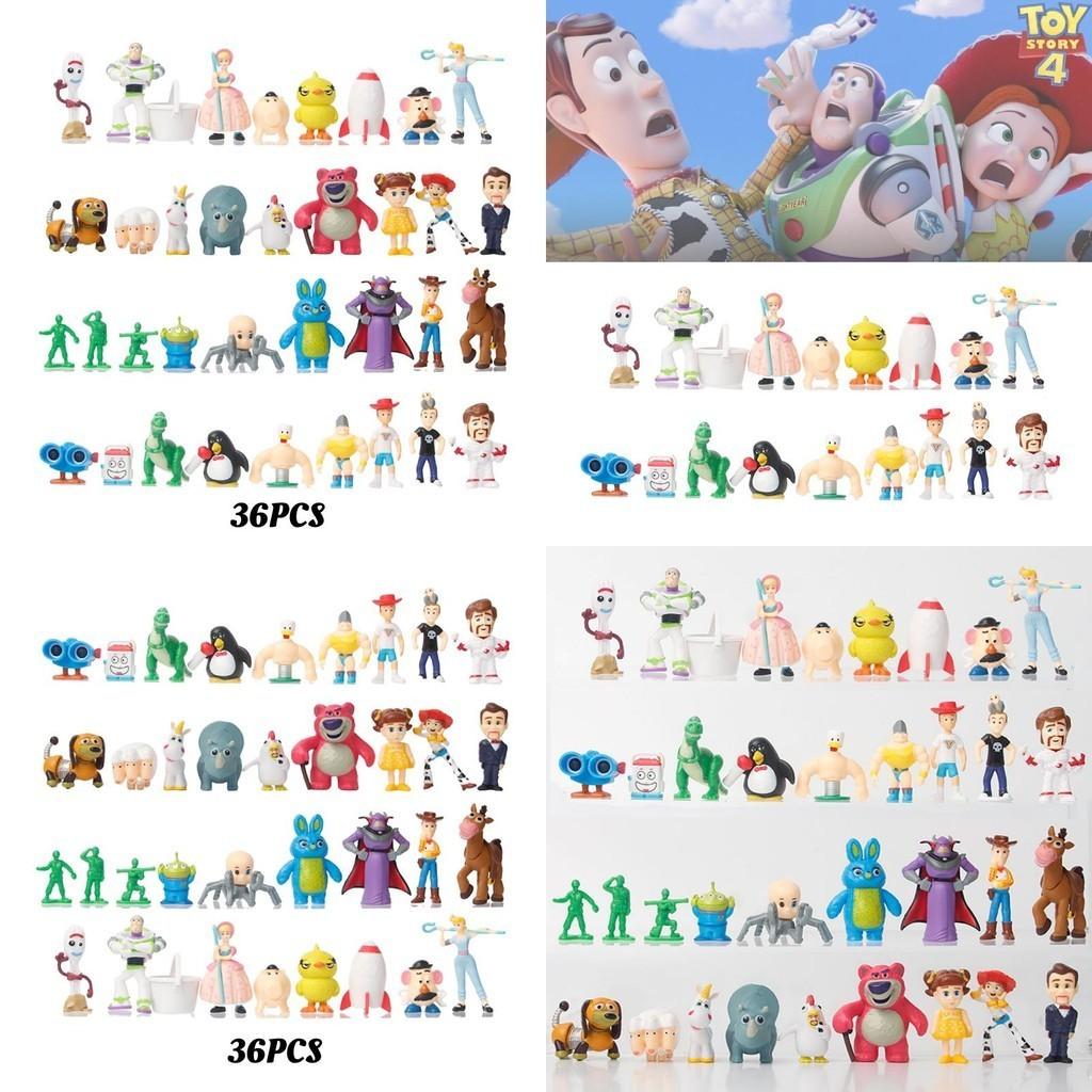 Toy Story 4 Collectible Figures Set Includes Woody, Buzz Lightyear, And More!