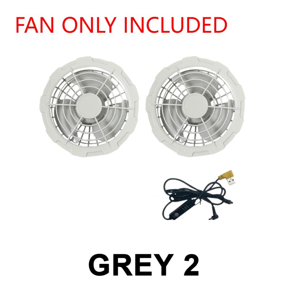 

2025 Cooling Vest Ice Fan Vest Heat Resistant Sleeveless Workwear Breathable Wearable Cooling Fan Vest for Hot Weather Work