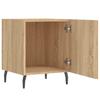 Nightstands (2 pcs) Sonoma Oak Finish 40 x 40 x 50 cm Particleboard