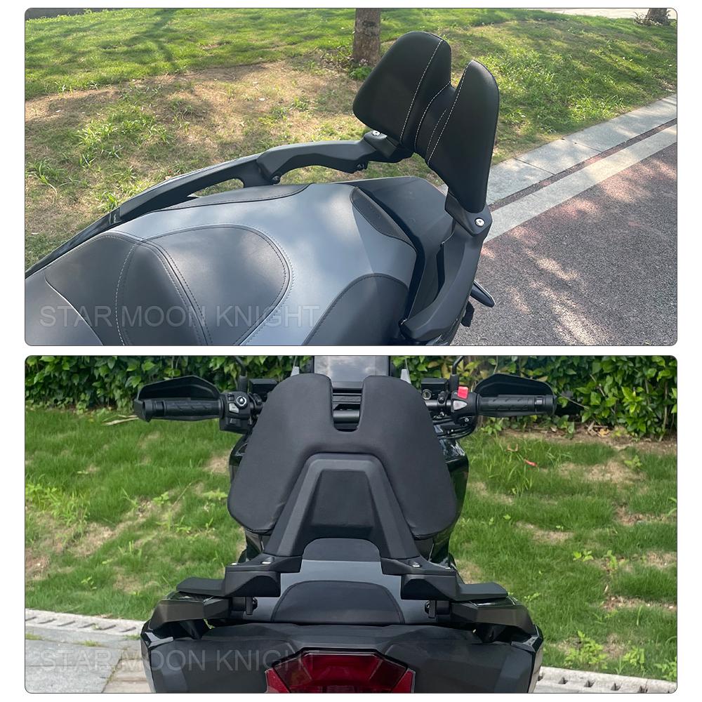 Motorcycle Passenger Backrest For Honda ADV350 ADV 350 (2025-) For Forza 350 (2025-) Rear Seat Cushion Back Rest Pad