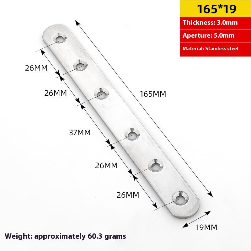 10/5/2Pcs Thickened Stainless Steel Corner Code Wooden Board Splicing Layer Plate Connector L-Shaped 90 Degree Right Angle Brack