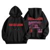 Unisex Loose Fit Long Sleeve Hoodie with Letter Print for Casual Wear