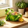 Kleine Vetplant Pot Binnen Schattige Liggende Kikker Plantenbak, Decoratieve Hars Plantenpot, Grappige Plantenbakken voor Planten Container Buiten Bloemen