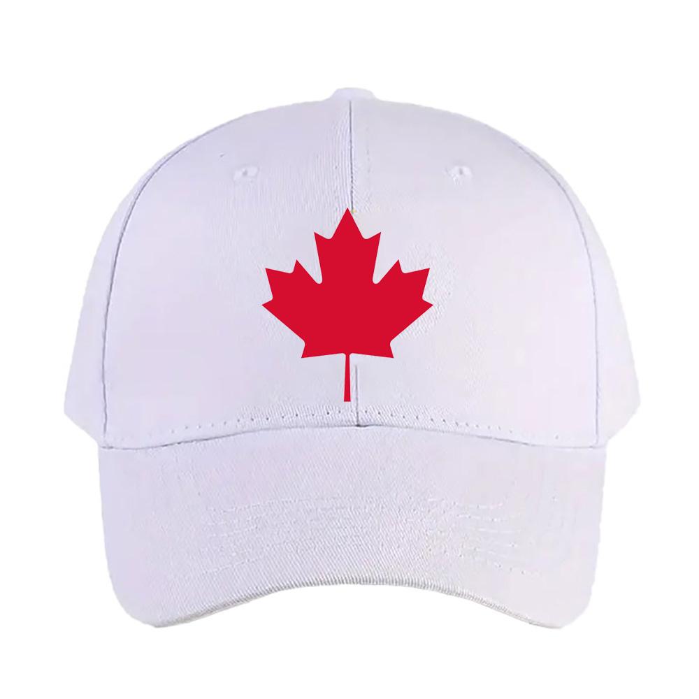 Canada Maple leaf Cap summer woman Man Adult Hat Fashion Casual Adjustable Printed Baseball Caps Trucker Cap
