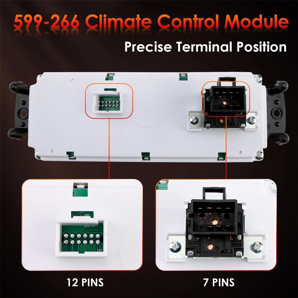 HVAC Climate Control Module Panel 99-02 For Chevy GMC Silverado Sierra 1500 2500