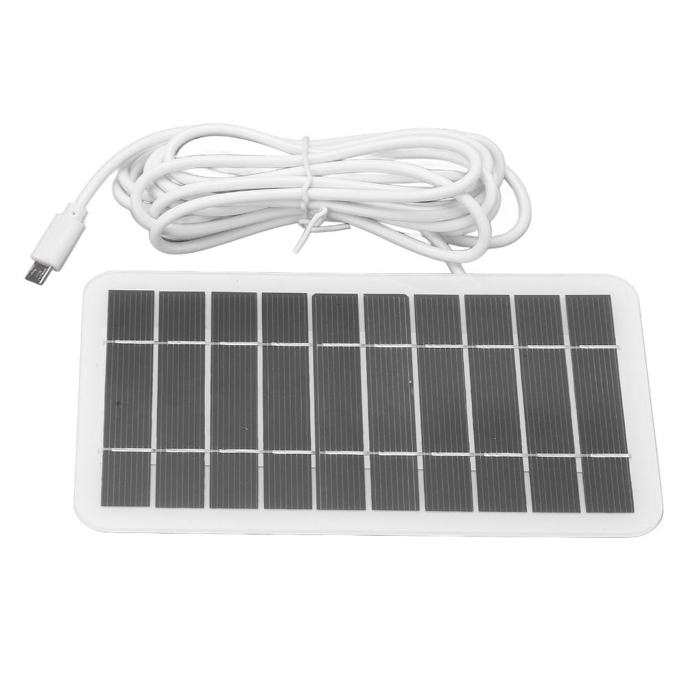 2W 5V USB Solar Charger Polysilicon Solar Panel Kit Durable Mini Solar Panel Low Power Appliances