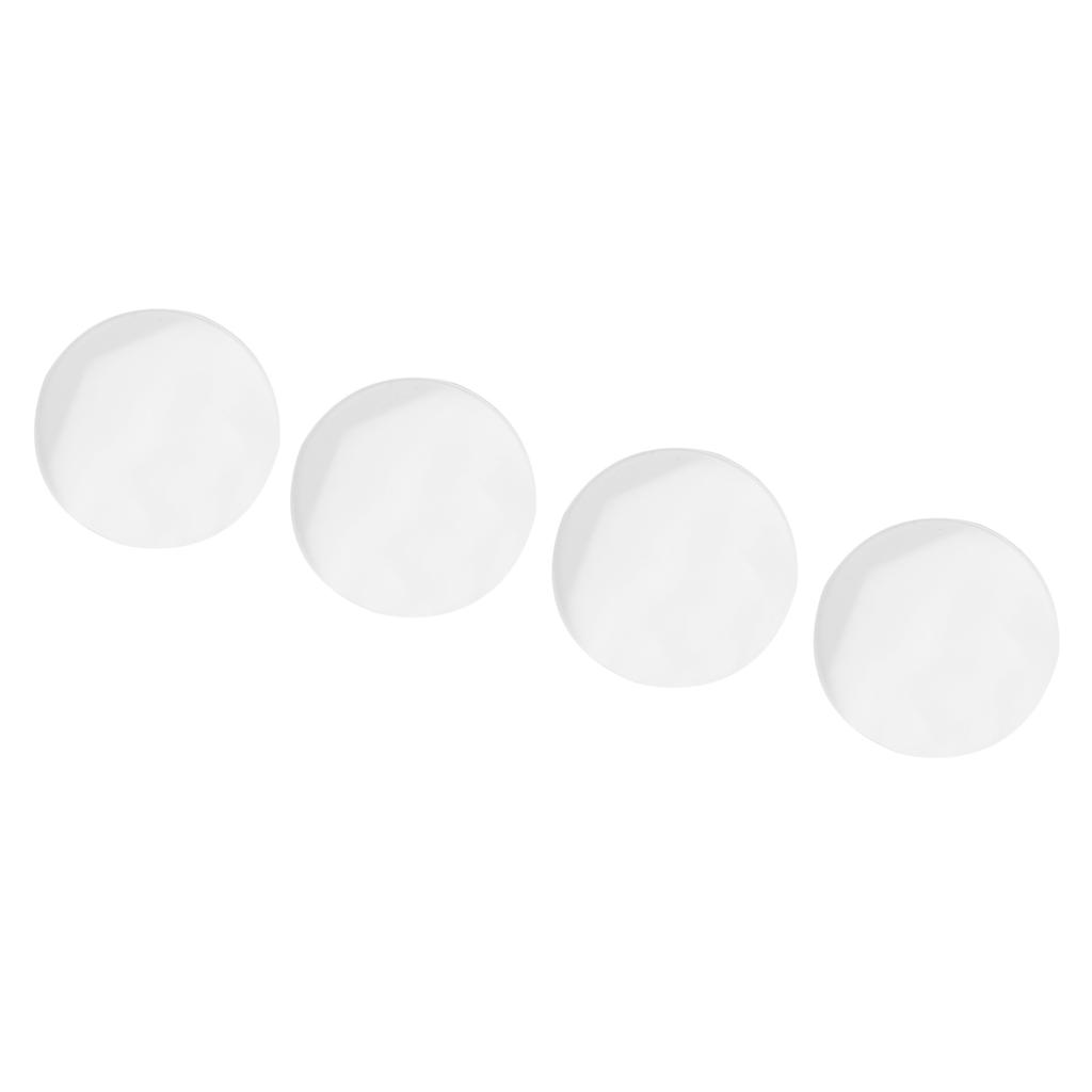 4ks Ploché hodinkové sklíčko 28mm29.5mm Dvojito vypuklé Okrúhle Priehľadný Hodinkový doplnok 1.2mm