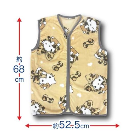 Hatayama Shoji Sanrio My Melody Flannel Sleeper for H68 X Women, Approx. W52.5cm (66203220)
