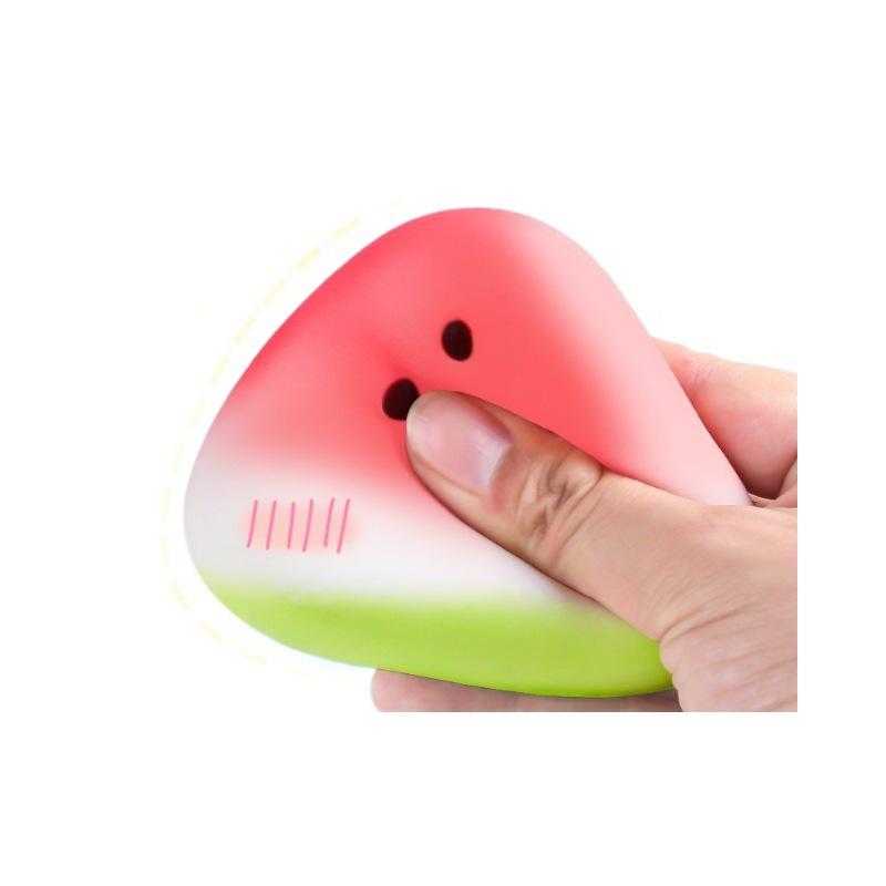 1/3/5Pcs Squishy Watermelon Fidget Toy Anti-Stress Slow Rising Fruit Pinch Squeeze Stress Reliever Funny Pressure Reducer Prop