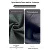 Deep Gray Women's Wool Blend Half-Skirt, Elastic Waist, Slimming Korean Mid-Length Umbrella Style for Autumn/Winter 2025