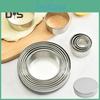 Circle 1 Stainlesssteel Cookie Set Cutter Polished Surface Useful Circle Biscuit Cookie Cutter Dough Cutting Tool