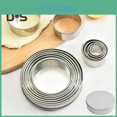 Circle 1 Stainlesssteel Cookie Set Cutter Polished Surface Useful Circle Biscuit Cookie Cutter Dough Cutting Tool