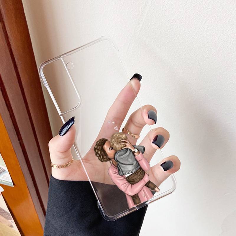 FHNBLJ Etui na telefon dla niemowlaka, mamy, dziewczynki dla Samsunga A 10 20 30 50s 70 51 52 71 4g 12 31 21 31 S 20 21 plus Ultra