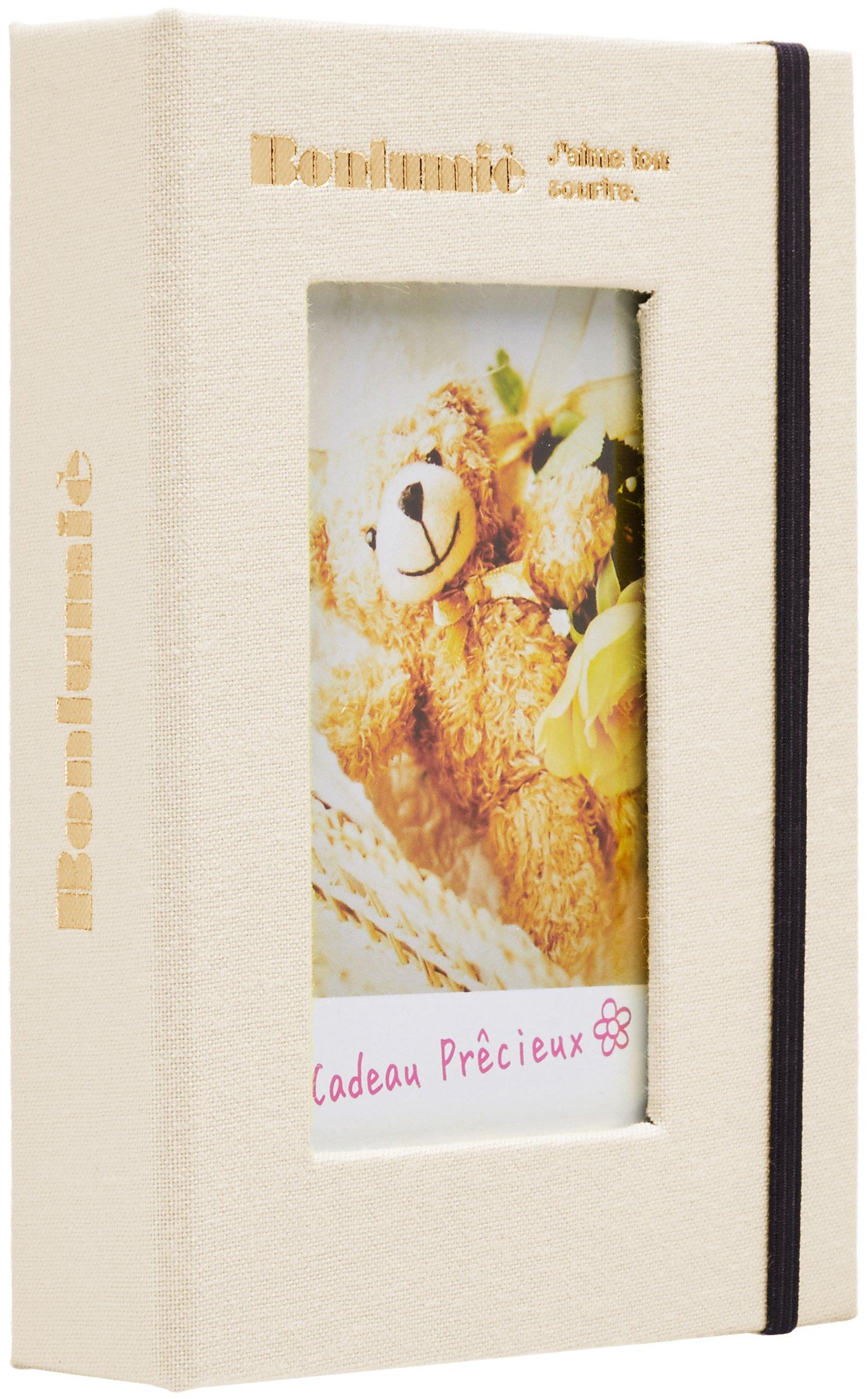

Nakabayashi File Instax Pocket Album Holds 20 Pieces White TOSY-CK-20-W