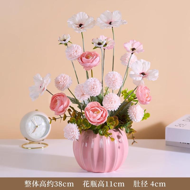 

Fake flower simulation flower decoration dried flower bouquet home living room ornament floral