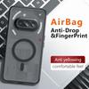 For Nothing Phone 4A Pro Magsafe Magnetic Acrylic Matte Case For Nothing Phone 4a Shockproof Transparent Phone Cover Hard Bumper
