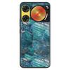 For ZTE Nubia Music 2 Case 2025 Soft Black Silicone Bumper Butterfly Painted Phone Cover for Nubia Music2 Cases Fundas Capa