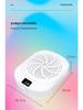Adjustable Speed Brushless Turbo Nail Dust Collector with High Suction for Professional Nail Salons