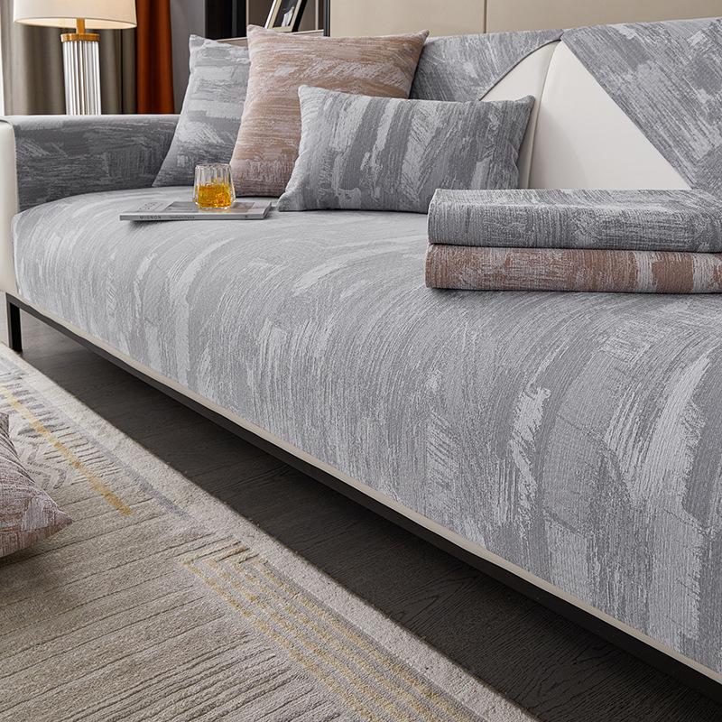 Cuscino per divano piccolo borghese di lusso leggero per tutte le stagioni Retro francese Antiscivolo Cuscino per bracciolo divano Asciugamano per schienale divano