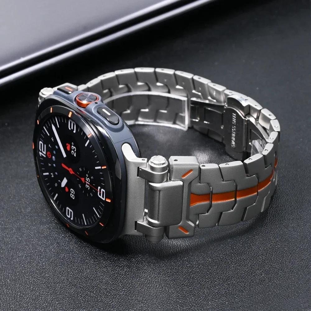 Stainless steel band for Samsung Galaxy Ultra Watch ultra 47mm metal strap for samsung galaxy 47MM men business luxury watchband