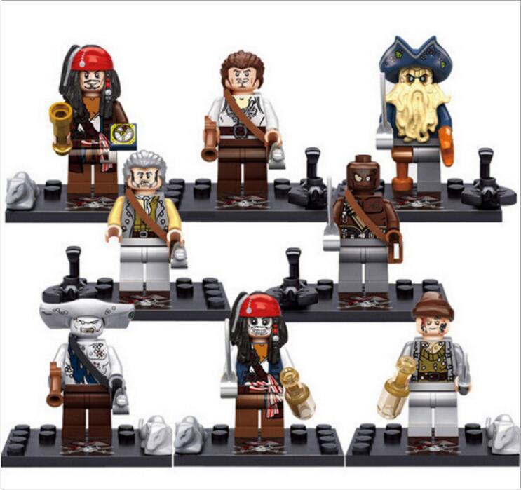 Pirates of the Caribbean Building Blocks: KSZ515 & KSZ518 Figures