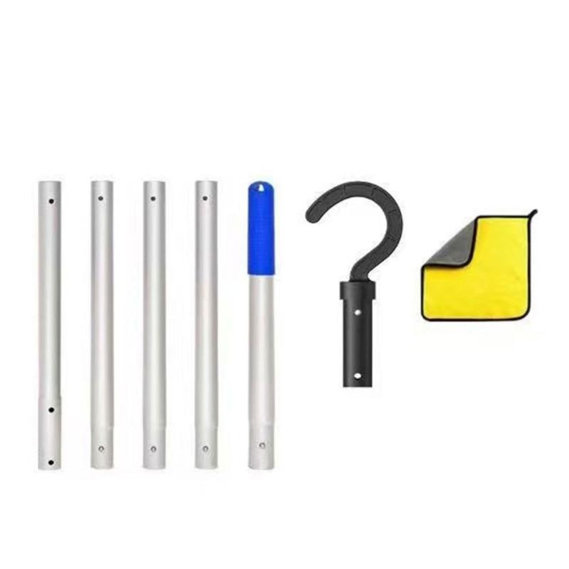 Multipurpose Pool Maintenance Hook Professional Grades Pool Vacuum Cleaner Retrieval Hook Adjustable Pool Poles