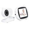 BM850 Baby Video Camera Wireless 2 Way Talk Night Vision 3.5in IPS Screen Night Light Zoom Video Baby Accessory