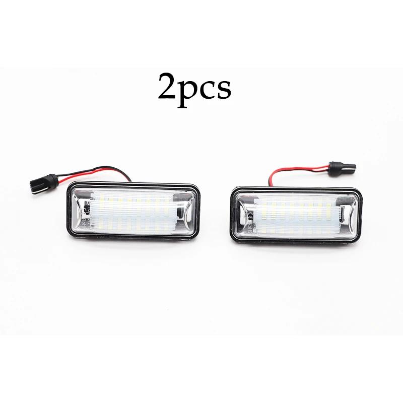 For Subaru Forester Impreza Legacy BRZ WRX XV Crosstrek TOYOTA FT86 GT86 Scion FR-S 2PCS LED Number License Plate Light Lamp