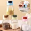 Press-type Seasoning Bottle Quantitative Spice Jars Picnic BBQ Salt Container Kitchen Gadget