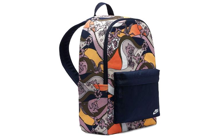 Nike Heritage Polyester Backpack Regular Unisex Multicolor CK5731-451